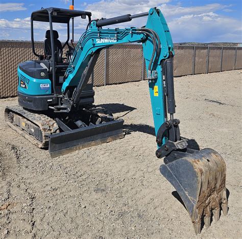 Rental Sunward SWE25UF Mini Excavator in Marshfield, Wisconsin